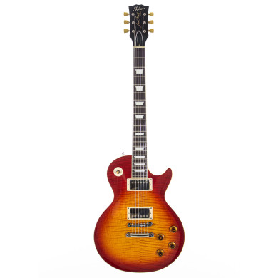 LP Style Flame Cherry Sunburst
