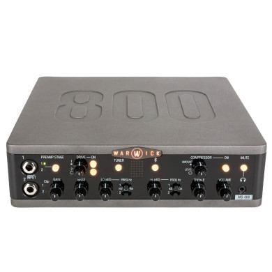 Multi Stage Bas Amp Head 800W con USB