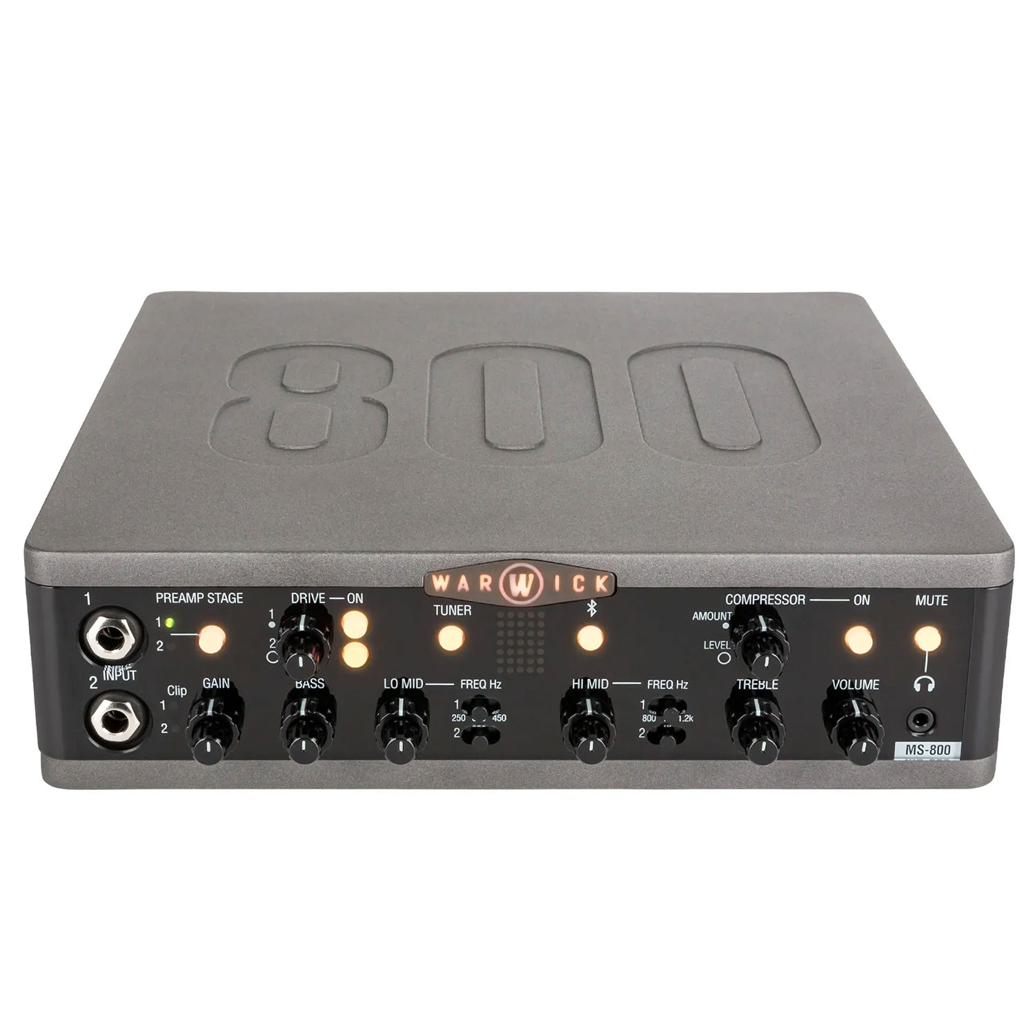 Multi Stage Bas Amp Head 800W con USB