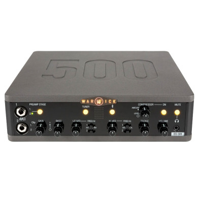 Double Stage Bass Amp Head 500W con USB