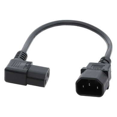 Power Ace IEC Connector Cable Male/Female 90