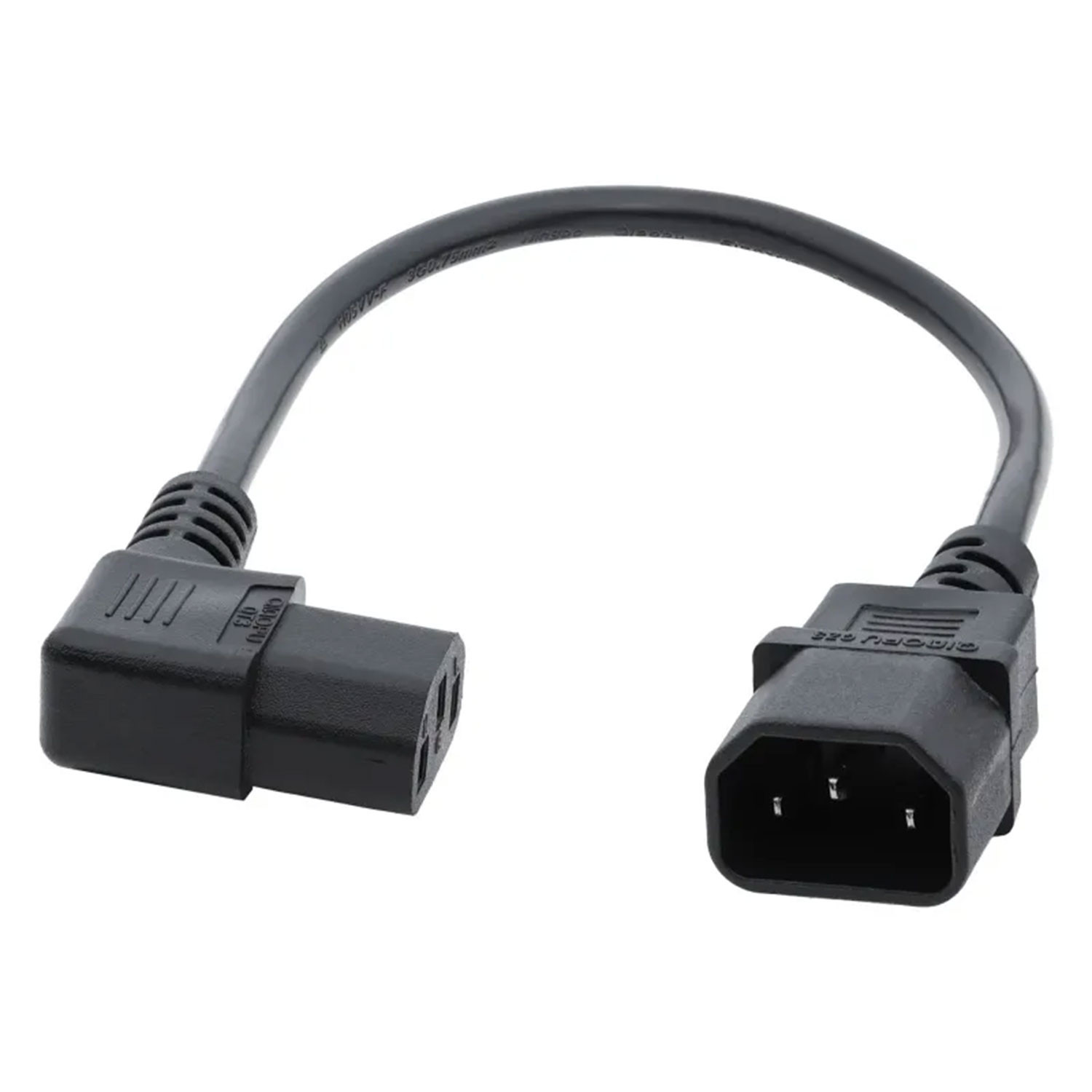 Power Ace IEC Connector Cable Male/Female 90