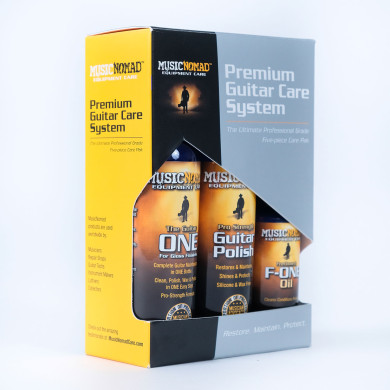 Premium Guitar Care System Pack