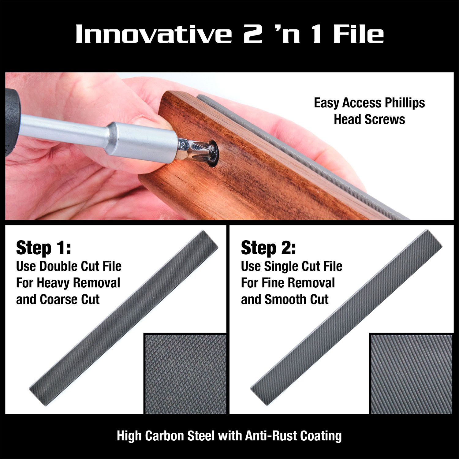 Fret Beveling Replacement File