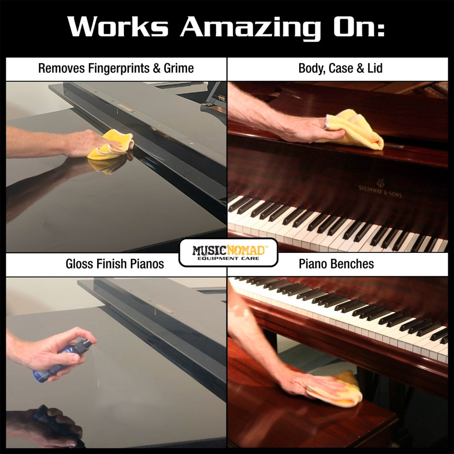 The Piano ONE - Cleaner/Polish/Wax 120ml