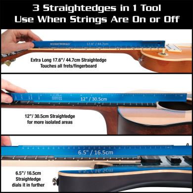 Tri-Beam - 3 in 1 Straightedge Scale Length Ruler