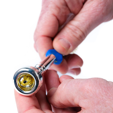 Premium 2 and 1 Brass Mouthpiece Brush