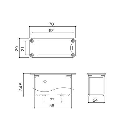 Mounting Battery Box Top