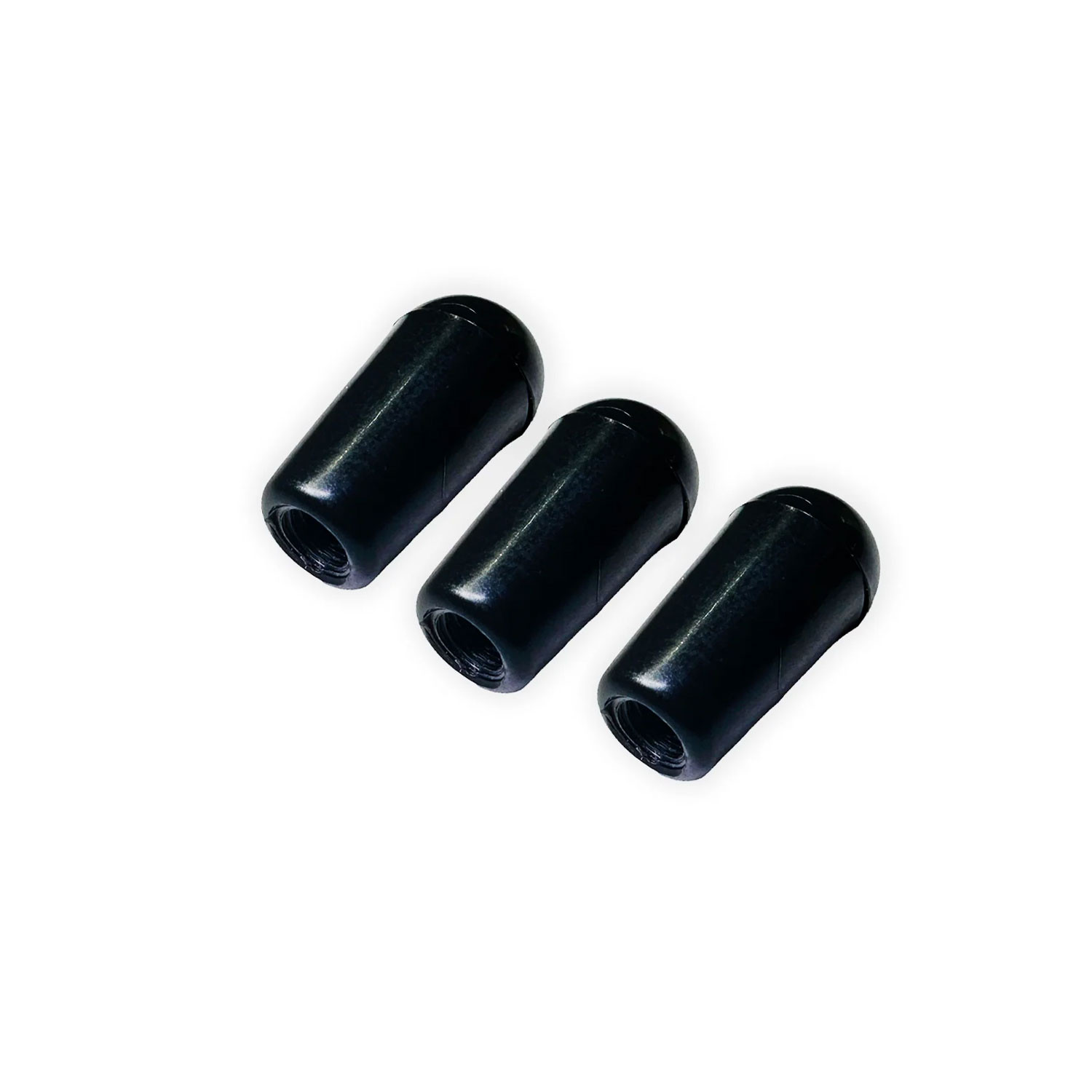 Switch cap 3way toggle black 3pcs