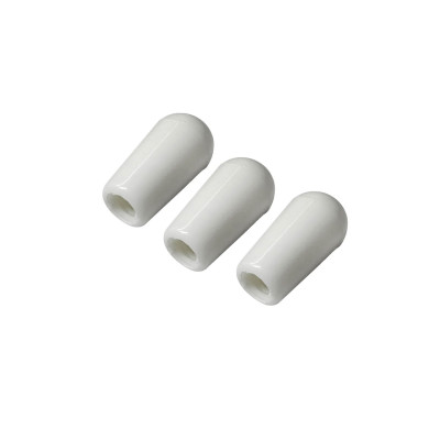 Switch cap 3way toggle white 3pcs