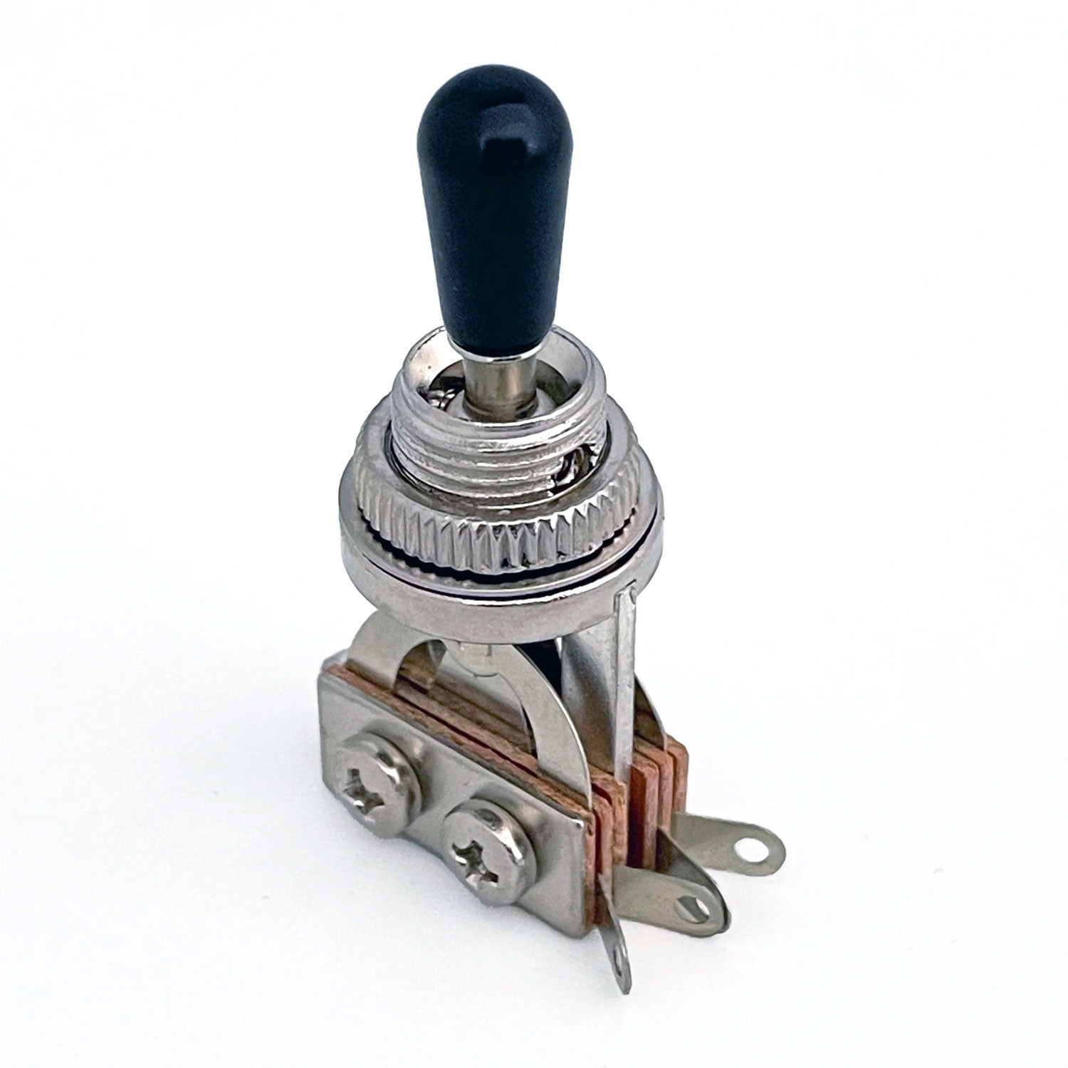 Toggle switch 3way 4 pole nickel