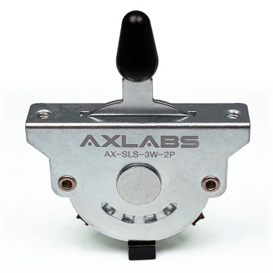 Toggle switch 3way 2 pole nickel