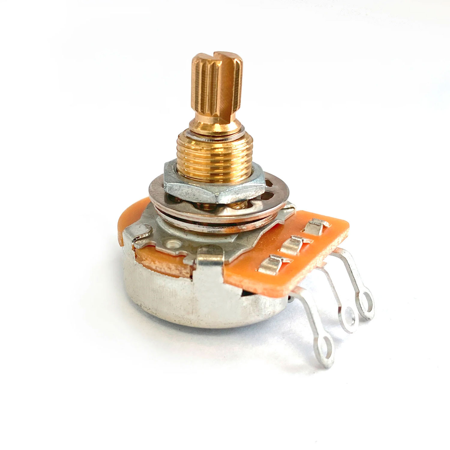 Potentiometer 250K linear split shaft medium