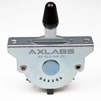 Toggle switch 5way 2 pole nickel