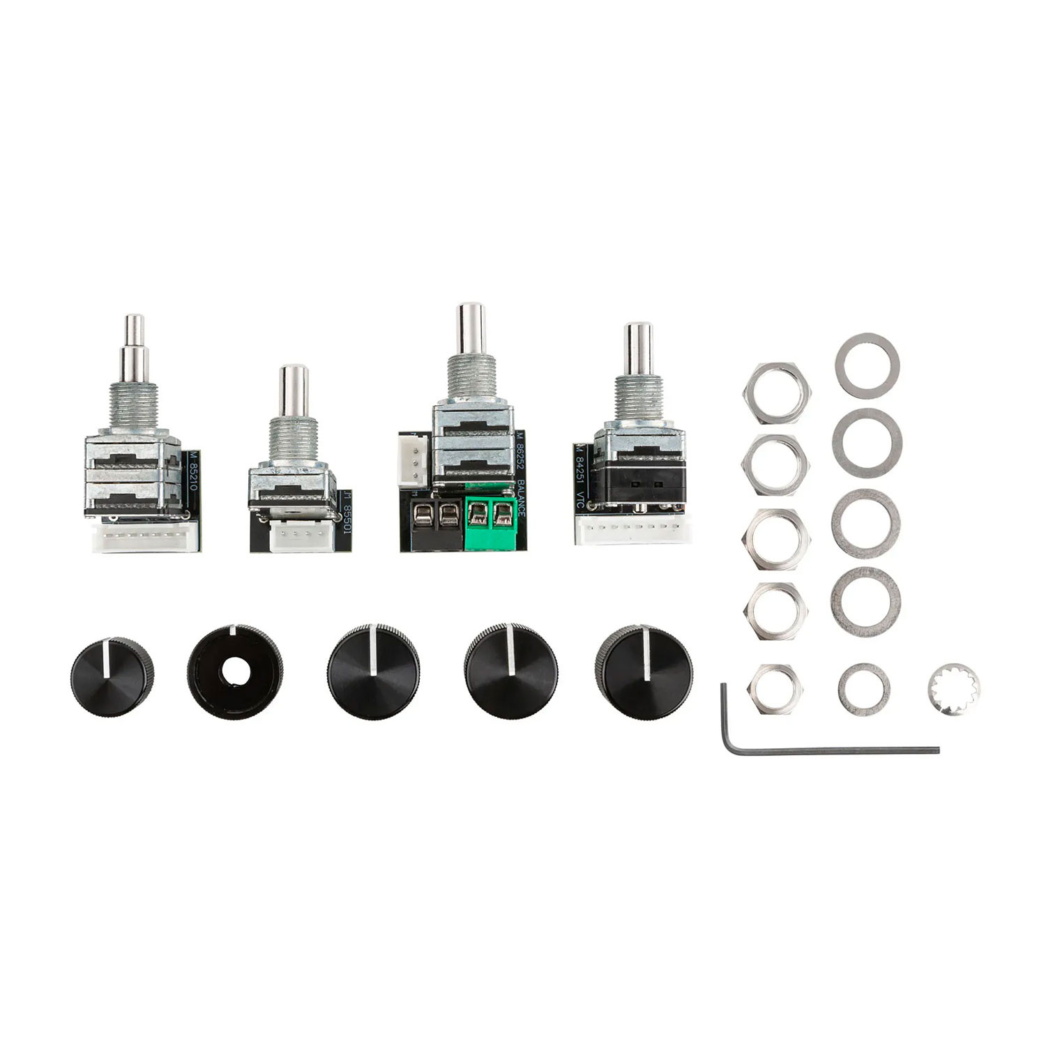 Onboard Bass Preamp 4 Knob System