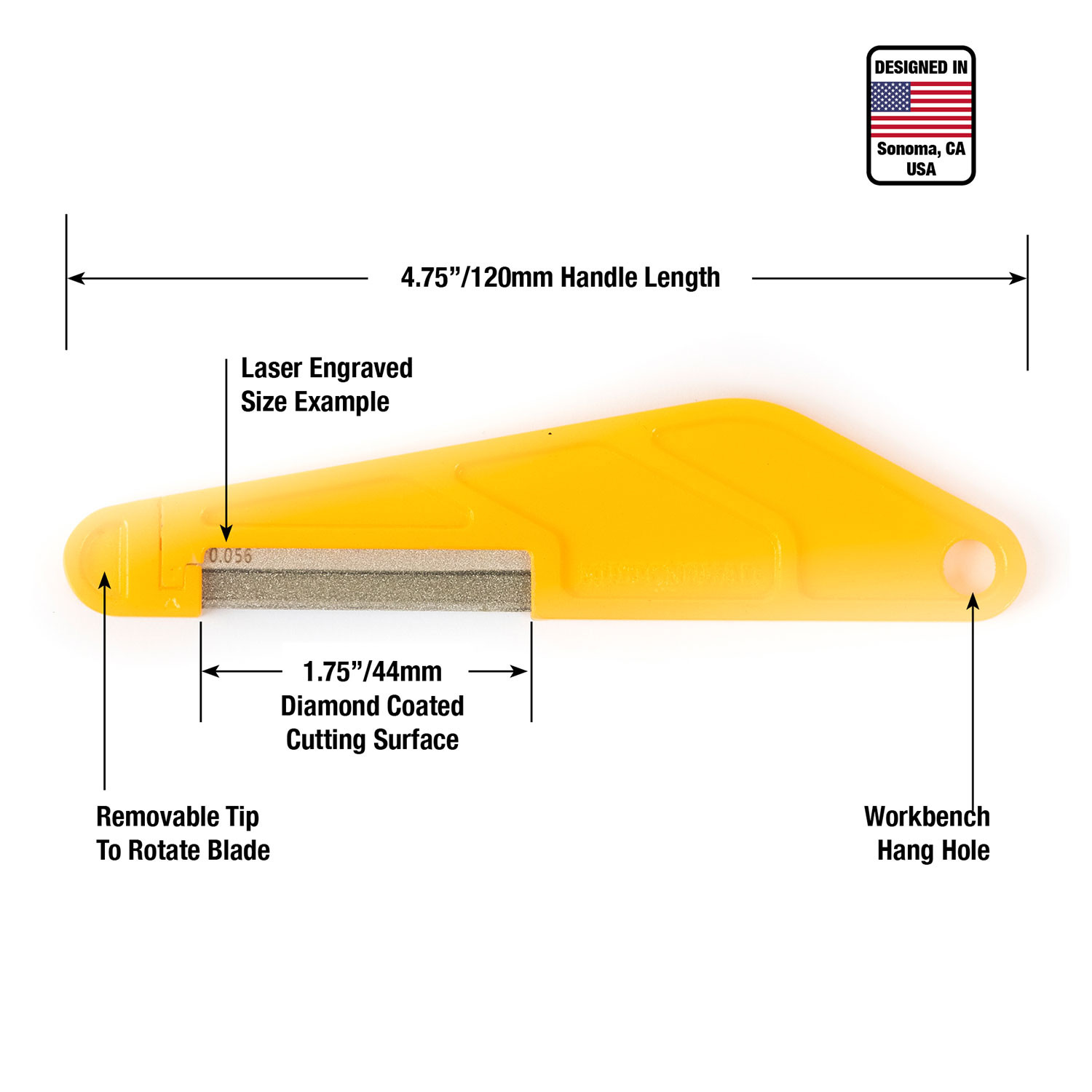 Diamond Coated Nut File Electric Guitar Super Light