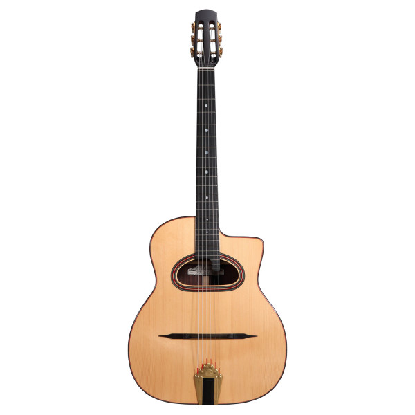Chitarra Gypsy Jazz 6 corde buca grande