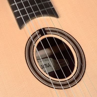 Chitarra Gypsy Jazz 6 corde buca piccola