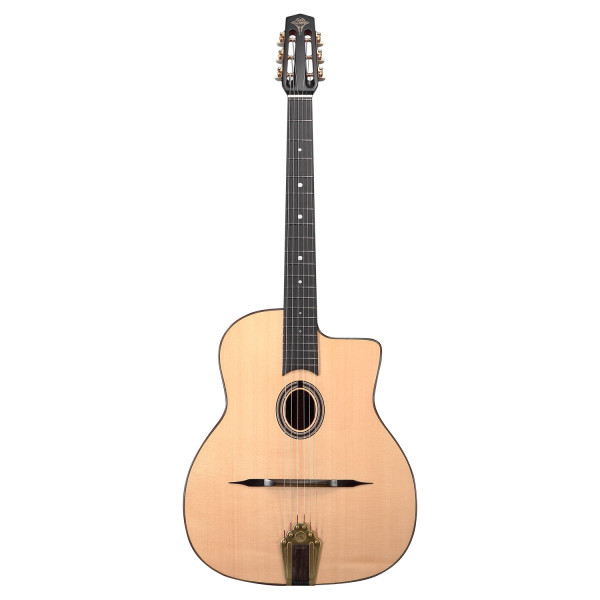 Chitarra Gypsy Jazz 6 corde buca piccola