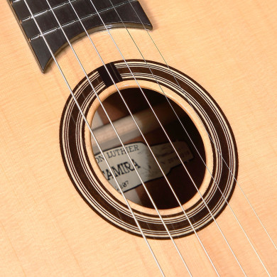 Chitarra Gypsy Jazz 6 corde buca piccola