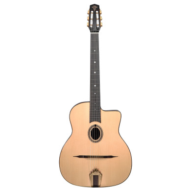 Chitarra Gypsy Jazz 6 corde buca piccola