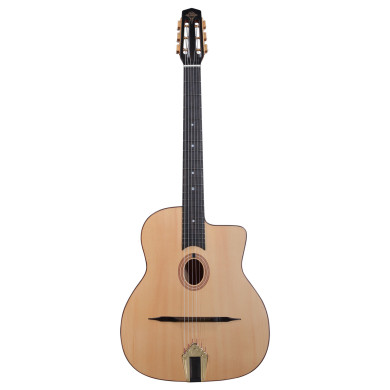 Chitarra Gypsy Jazz 6 corde buca piccola