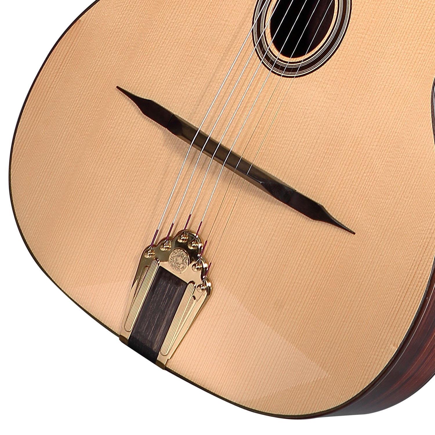 Chitarra Gypsy Jazz 6 corde buca piccola