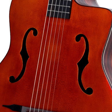 Chitarra Gypsy Jazz 6 corde tagli effe