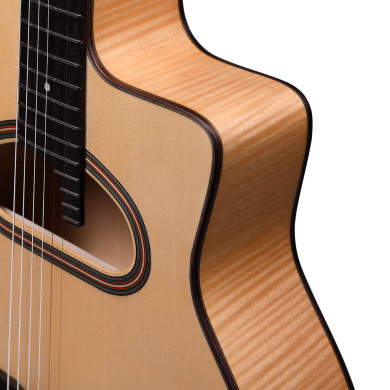 Chitarra Gypsy Jazz 6 corde buca grande