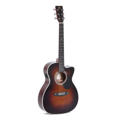 1 OM cutaway elettrificata sunburst