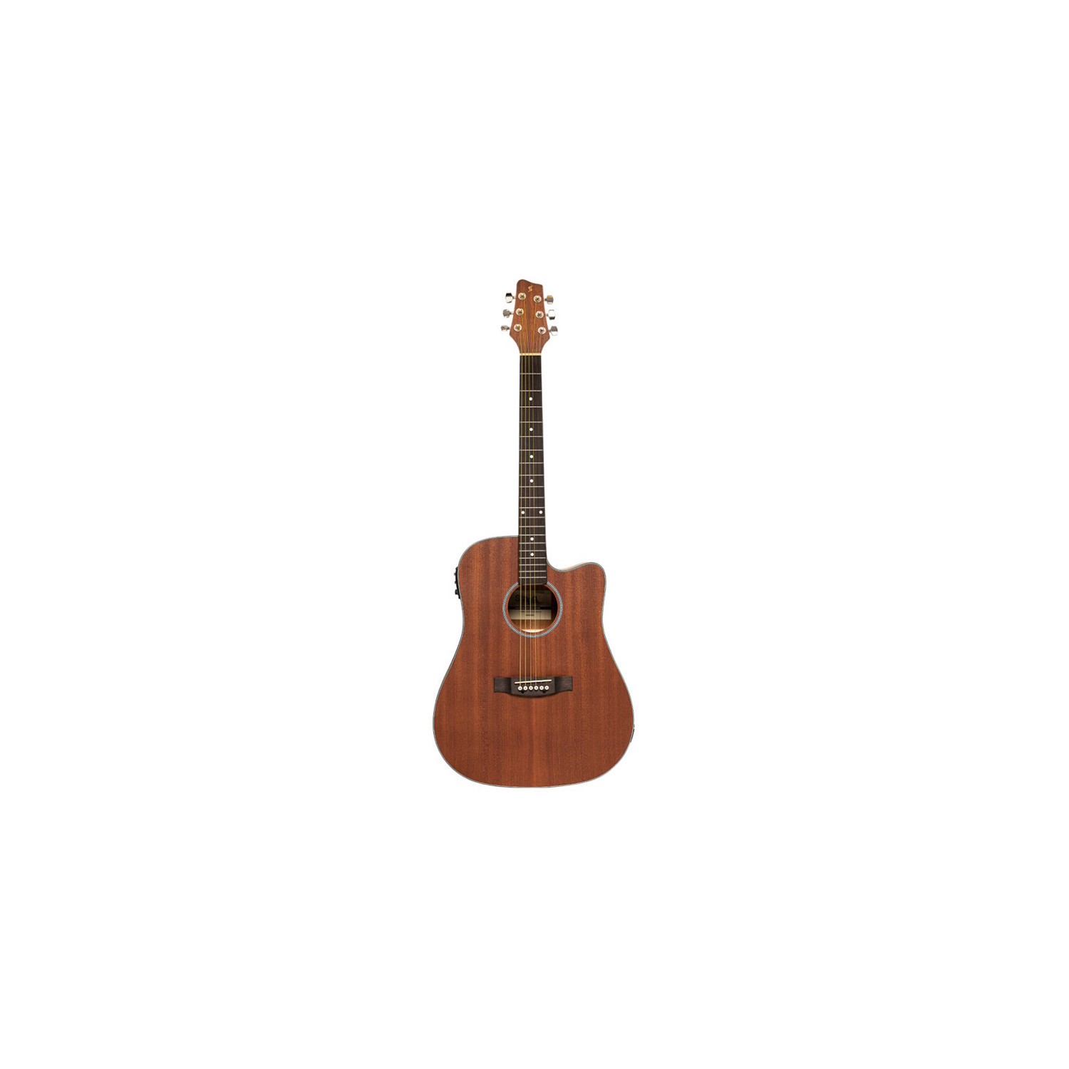 Dreadnought cutaway elettrificata natural