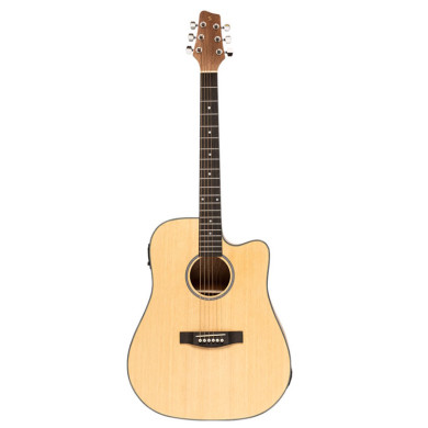 Dreadnought cutaway elettrificata natural