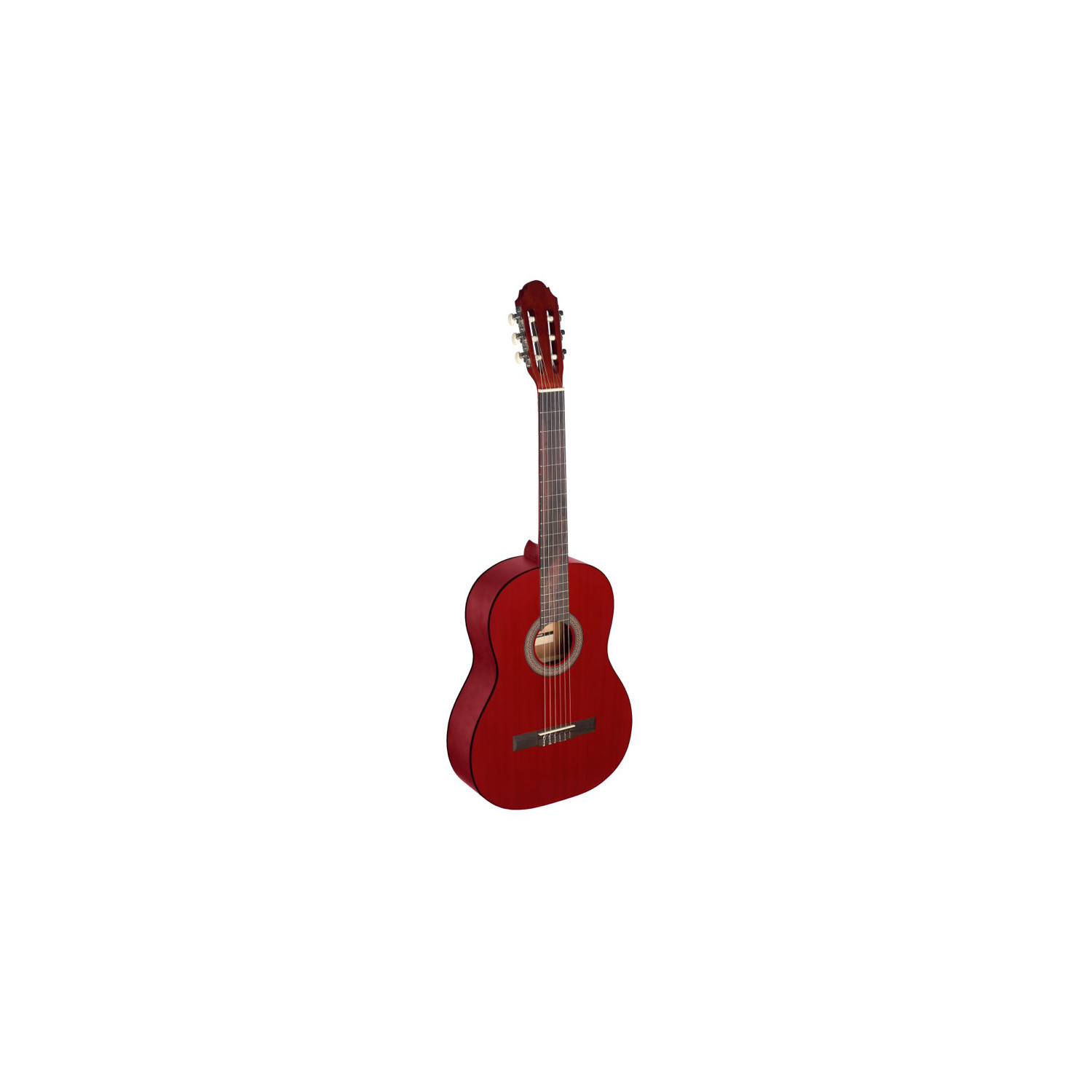 Chitarra classica 4/4 rossa