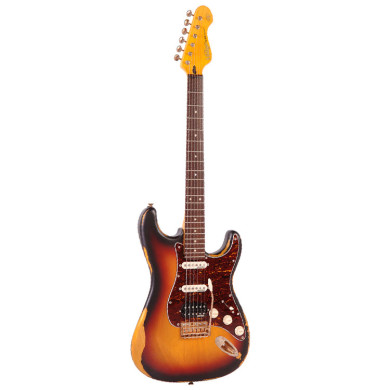 V6 HSS ICON Distressed Sunburst