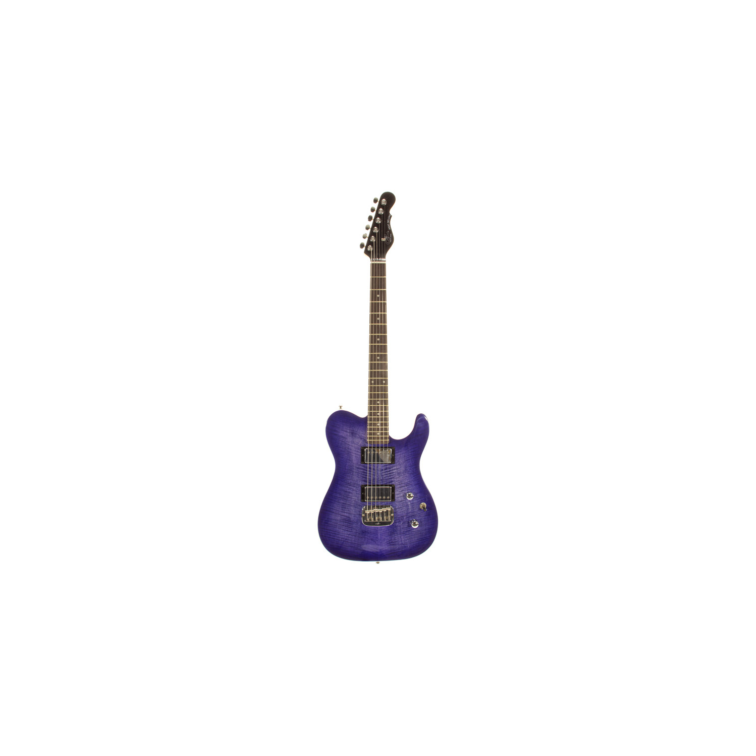 ASAT Deluxe Carved Top Bright Blueburst