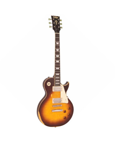 V100 ICON Distressed Tobacco Sunburst