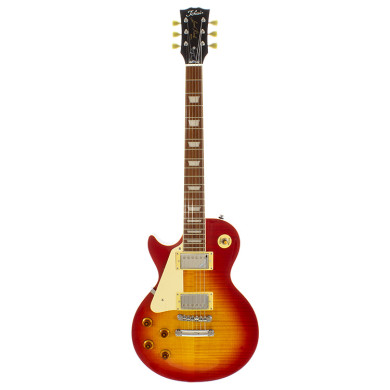 LP Style Flame Lefty Cherry Sunburst