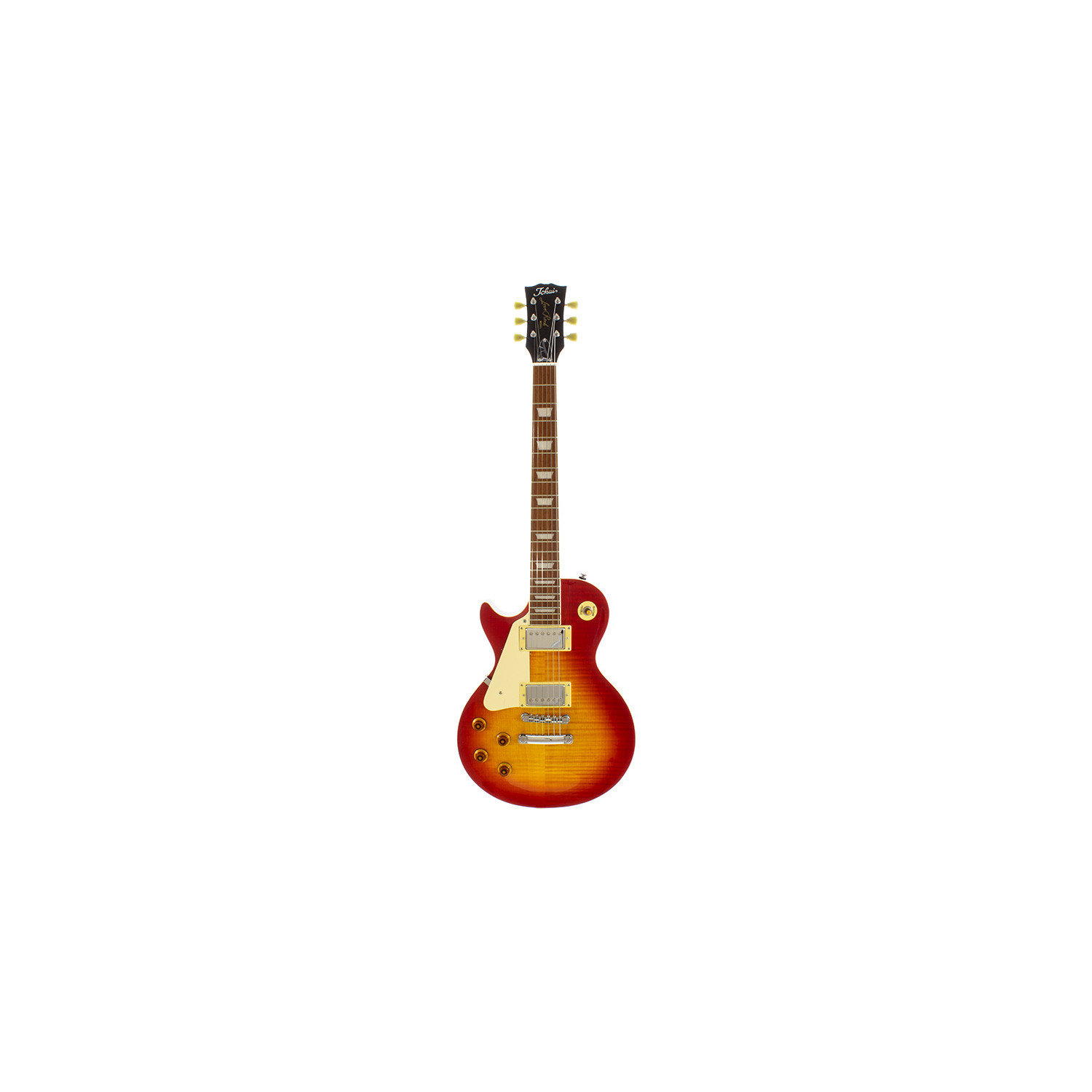 LP Style Flame Lefty Cherry Sunburst