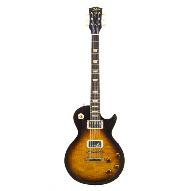 LP Style Flame Brown Sunburst