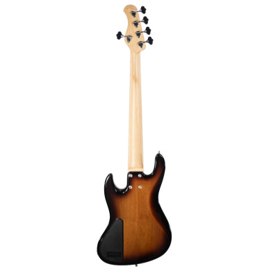 MetroLine PJ Bass 5 21 Vintage Sunburst