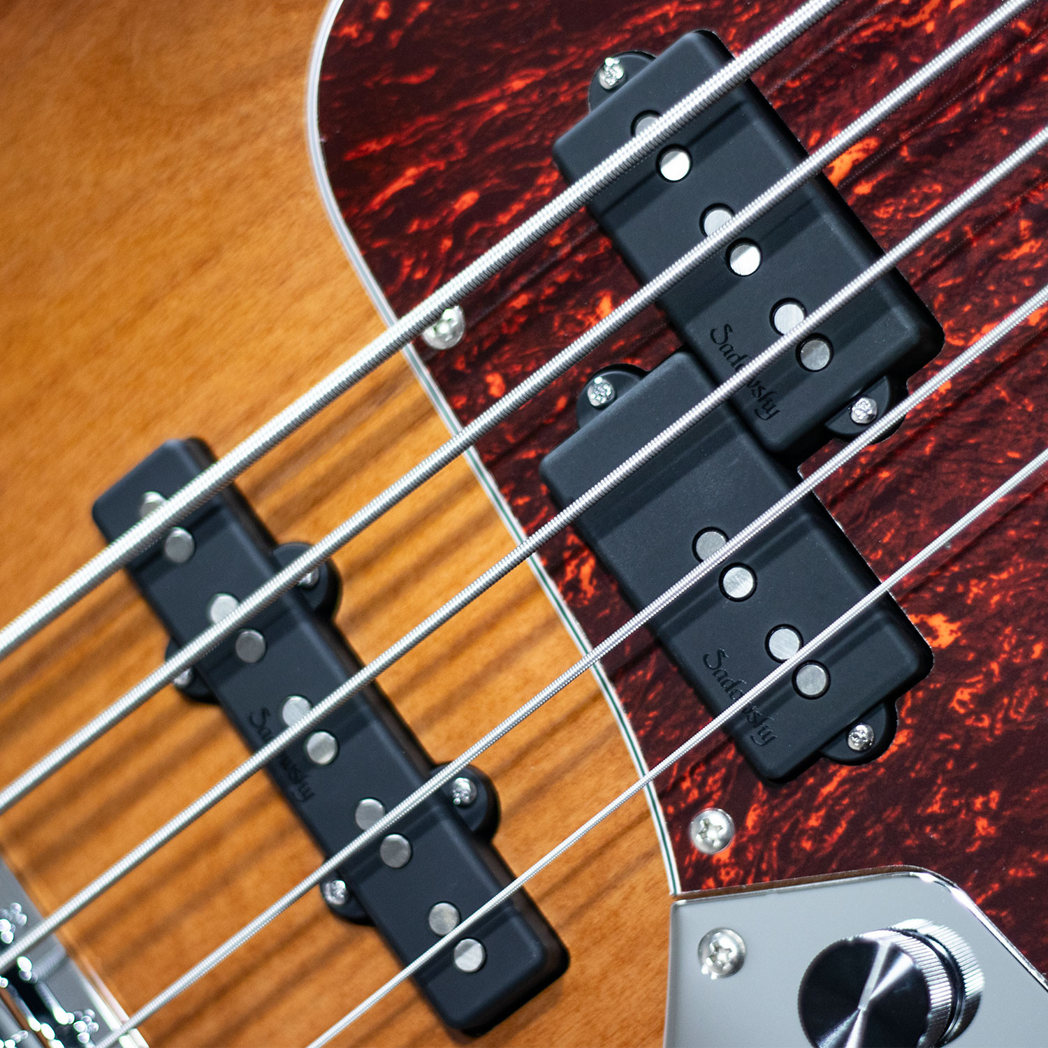 MetroLine PJ Bass 5 21 Vintage Sunburst
