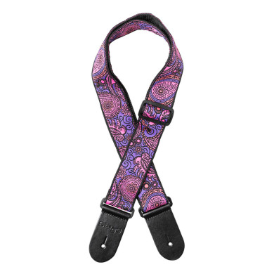 Tracolla 2 in nylon fantasia Paisley 1