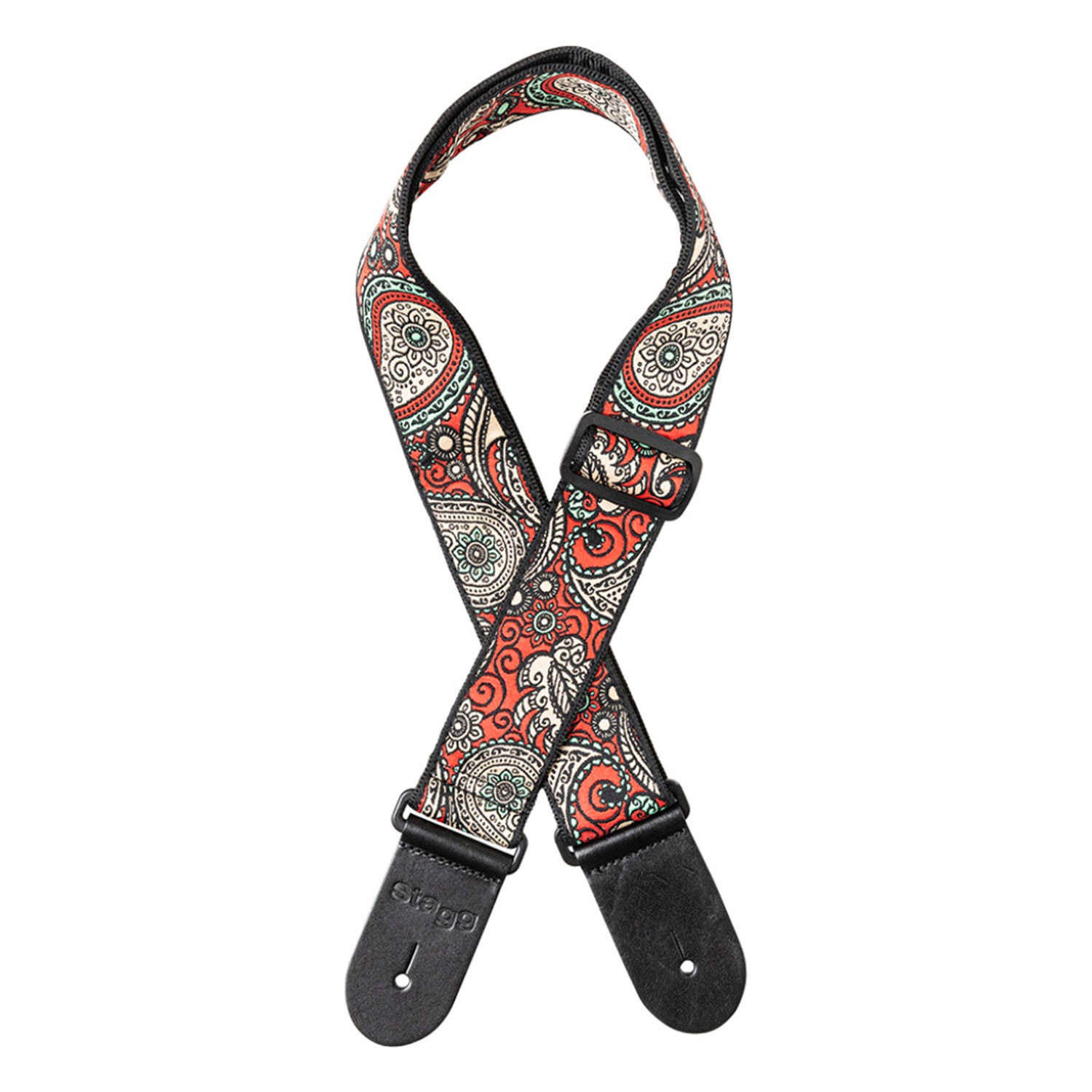 Tracolla 2 in nylon fantasia Paisley 1