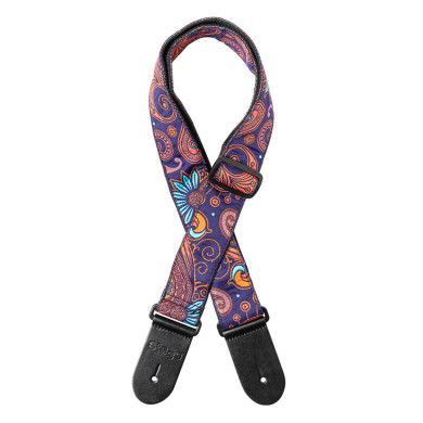 Tracolla 2 in nylon fantasia Paisley 2
