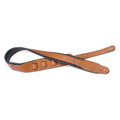 Tracolla 2,5 in eco-pelle honey
