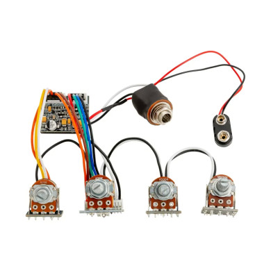 Elettronica attiva 2 vie Sadowsky per pickup passiva