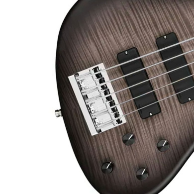 MetroLine Modern Bass 5 24 Deluxe Blackburst Satin