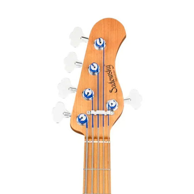 MetroLine Modern Bass 5 24 Deluxe Blackburst Satin