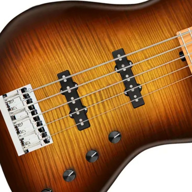 MetroLine JJ Bass 5 21 Deluxe Sunburst Satin