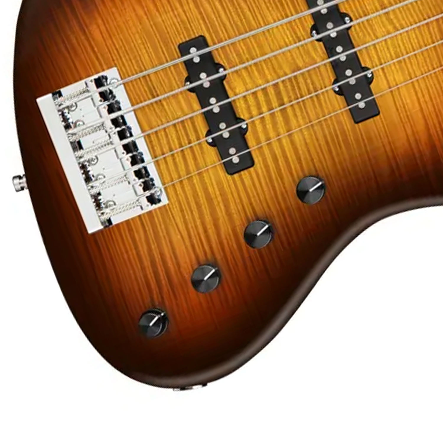 MetroLine JJ Bass 5 21 Deluxe Sunburst Satin